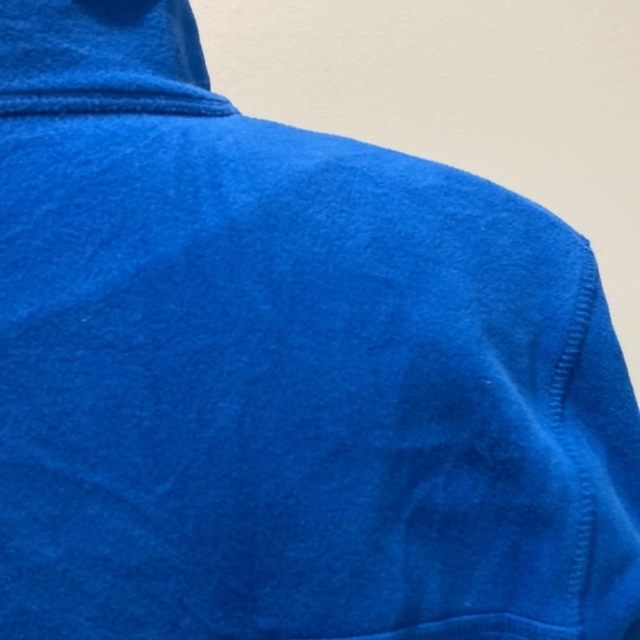 L.L. Bean Blue Polartec Fleece Zipper Jacket Size Medium - Picture 11 of 15